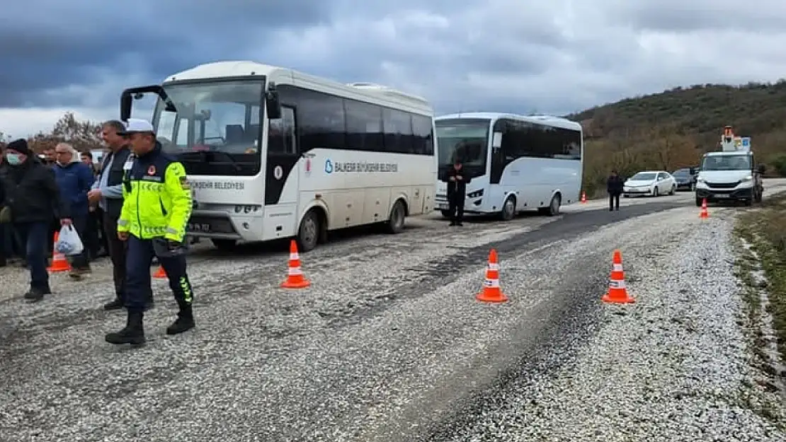 ÇEVRECİLER BALYA'DA... 'ALTIN ÇIKARILMASIN' DİRENİŞİ...