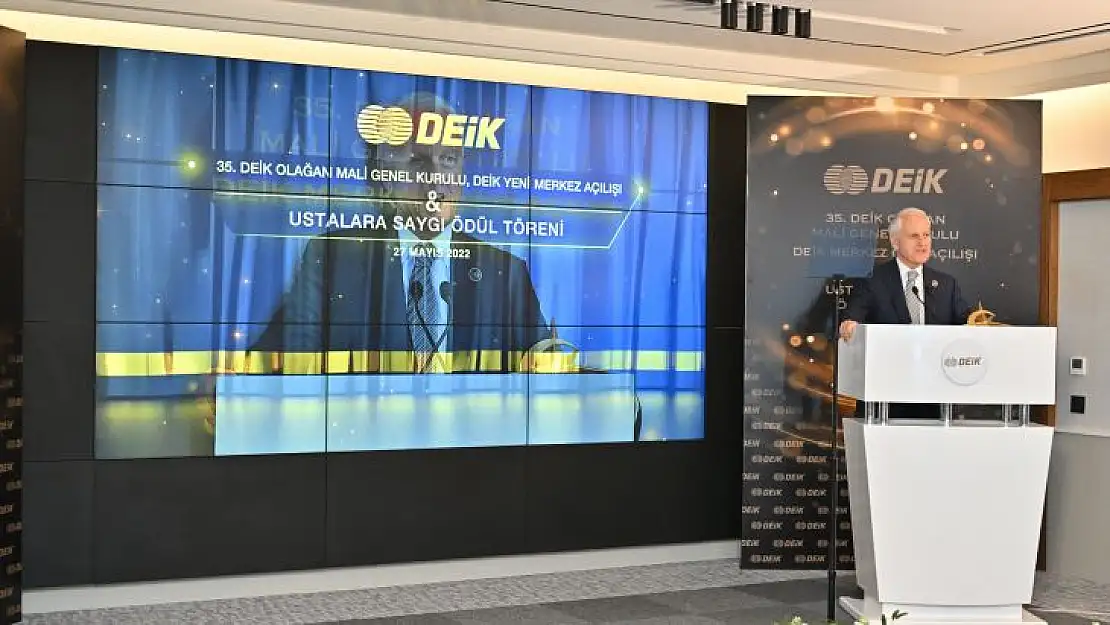 DEİK'den Yırcalı'ya 'Usta' Ödülü