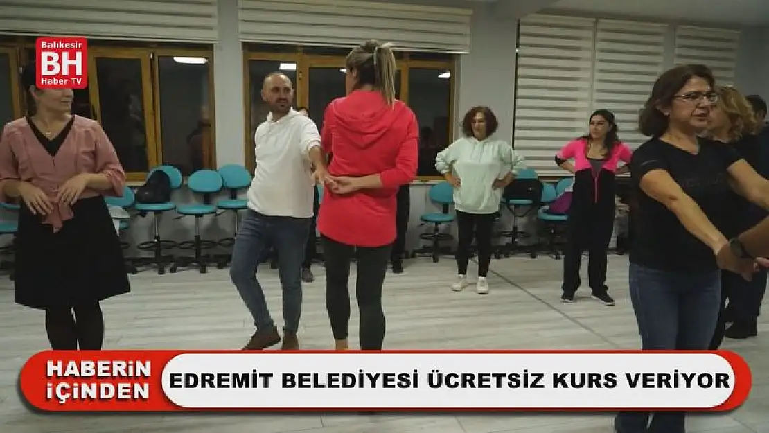 Edremit Belediyesi Ücretsiz Kurs Veriyor