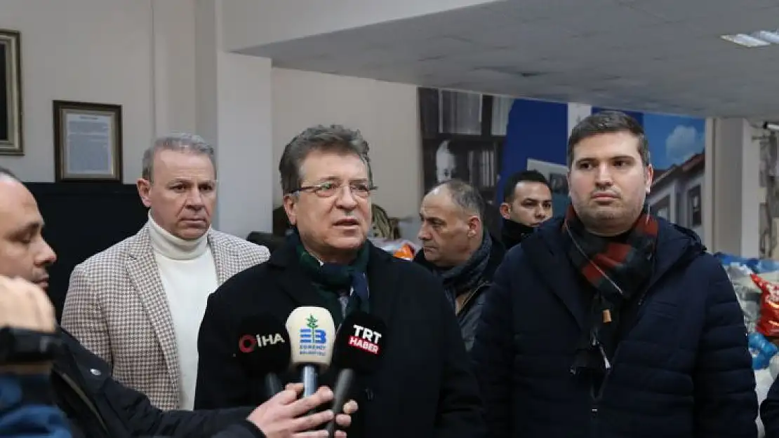 Edremit'ten Deprem Bölgesine Yardım Eli