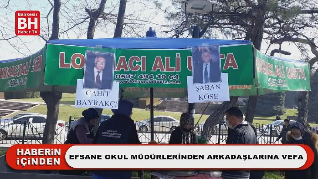 Efsane Okul Müdürlerinden Arkadaşlarına Vefa