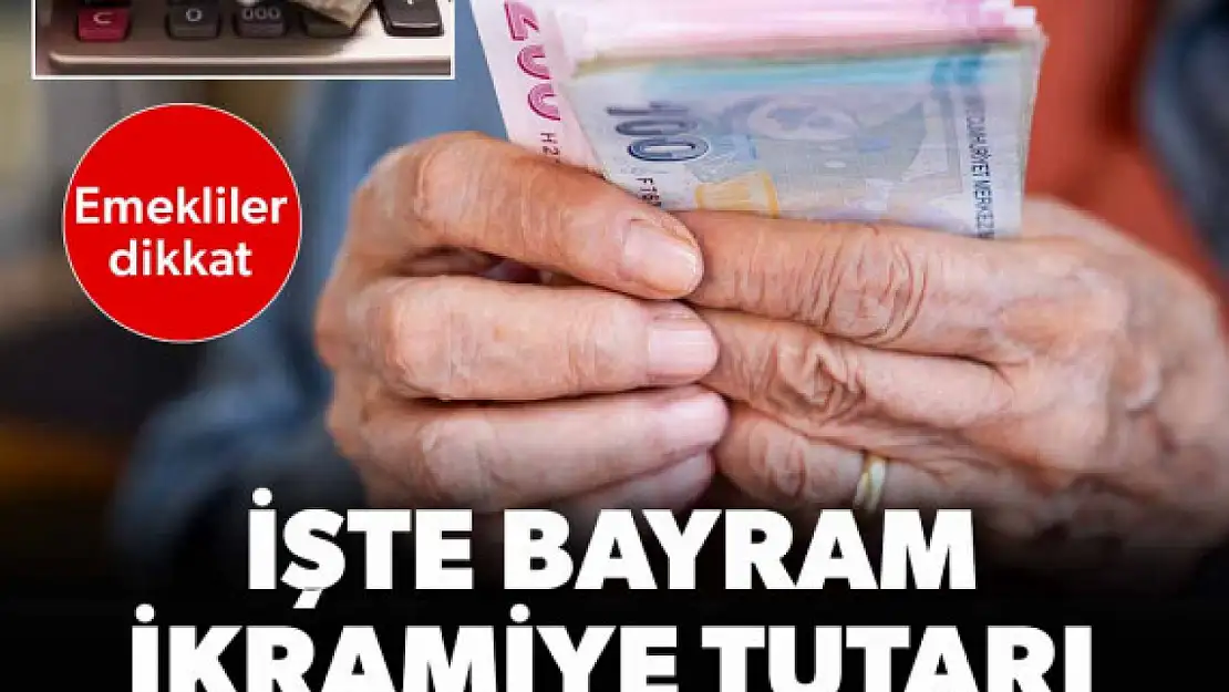 Emekli bayram ikramiyesi açıklandı: 4 bin lira oluyor