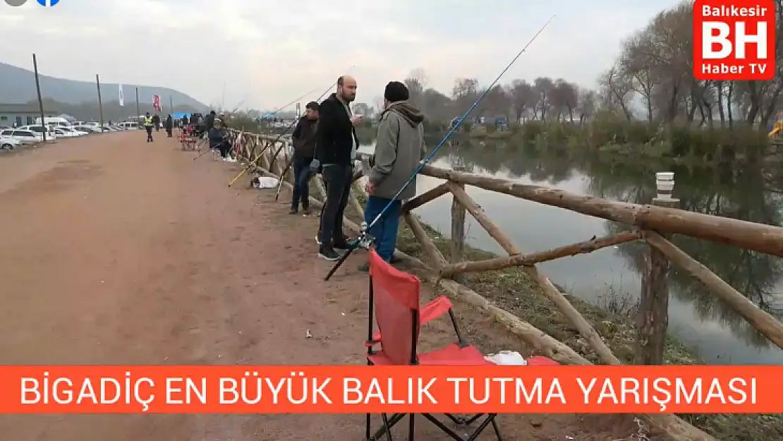 En Büyük Balık Tutma Yarışması Katılım Yoğun Oldu