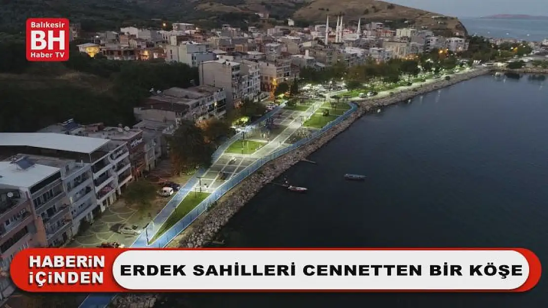 Erdek Sahilleri Cennetten Bir Köşe