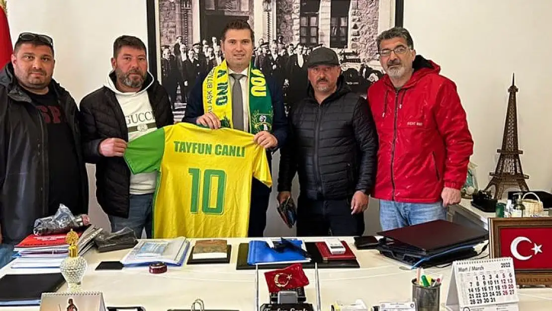 Genç Edrolular'dan Tayfun Canlı'ya Teşekkür