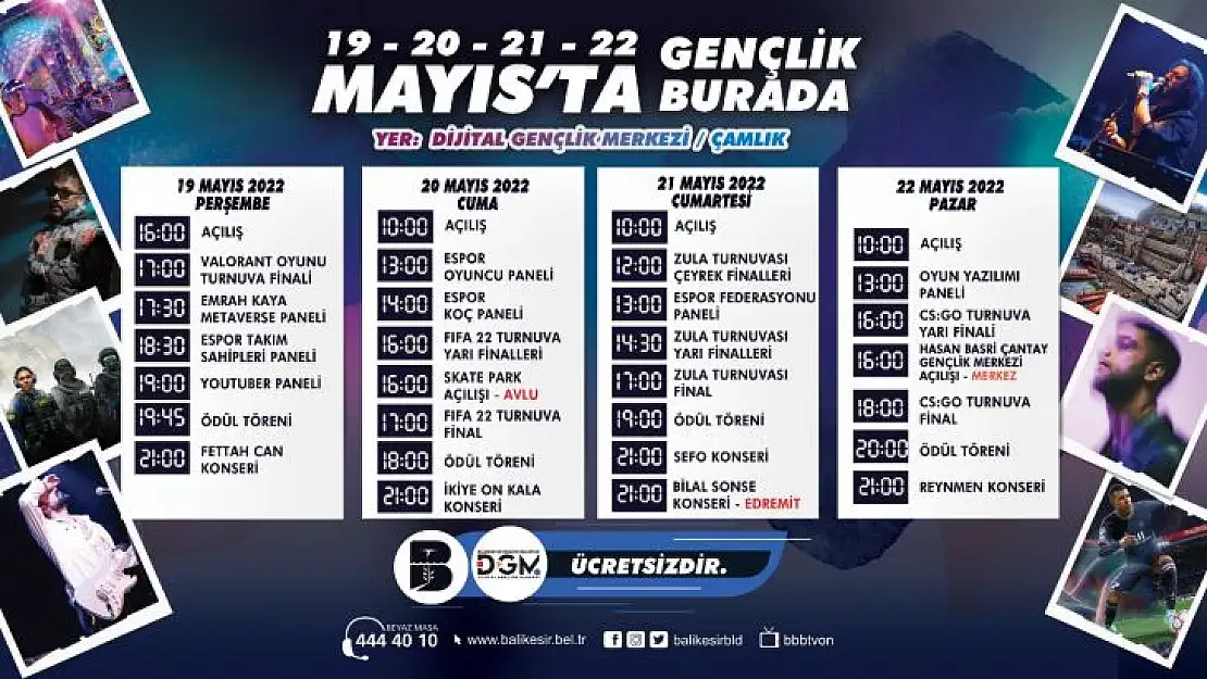 Gençlik Mayıs'ta Çamlık Dijital Gençlik Merkezinde