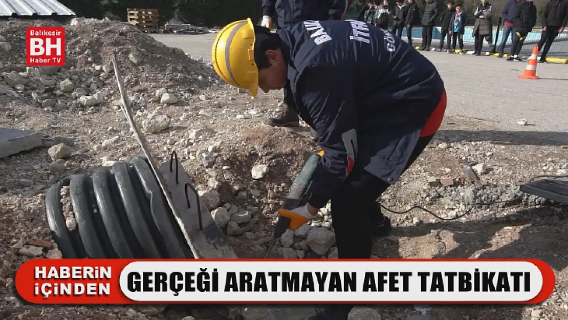 Gerçeği Aratmayan Tatbikat