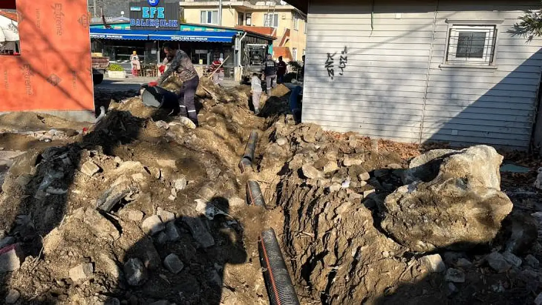 Güre'de Güçlü Bir Altyapı İçin Çalışmalar Sürüyor