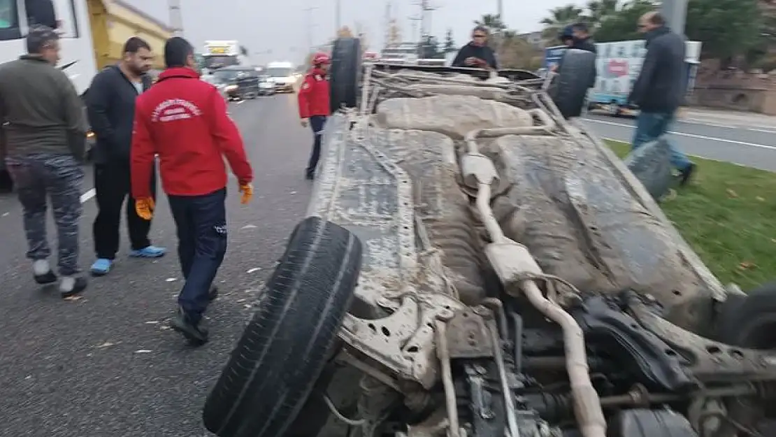 Havran'da Trafik kazası 4 yaralı...