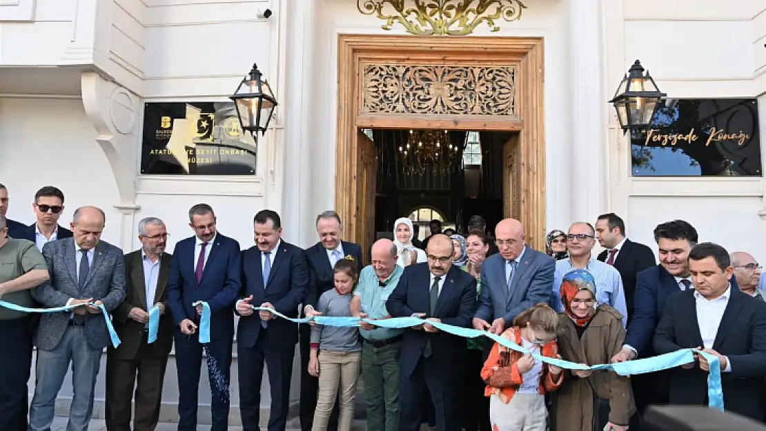 Havran Terzizade Konağı Atatürk ve Seyit Onbaşı Müzesi Oldu