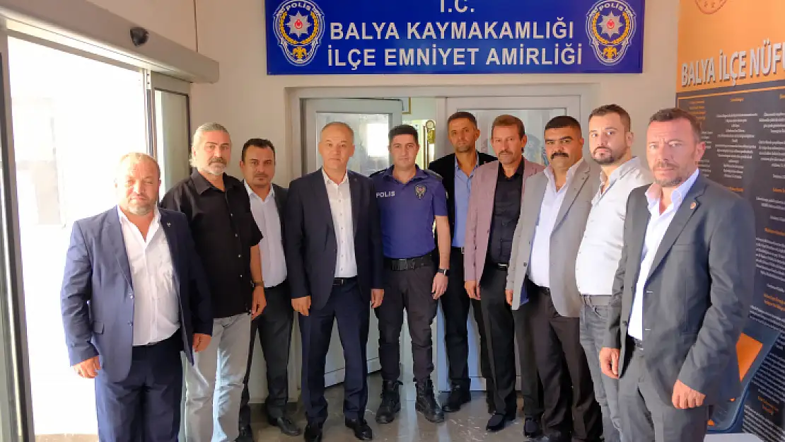 İlçe Ziyaretlerine Hız Veren Tunç Balya'daydı