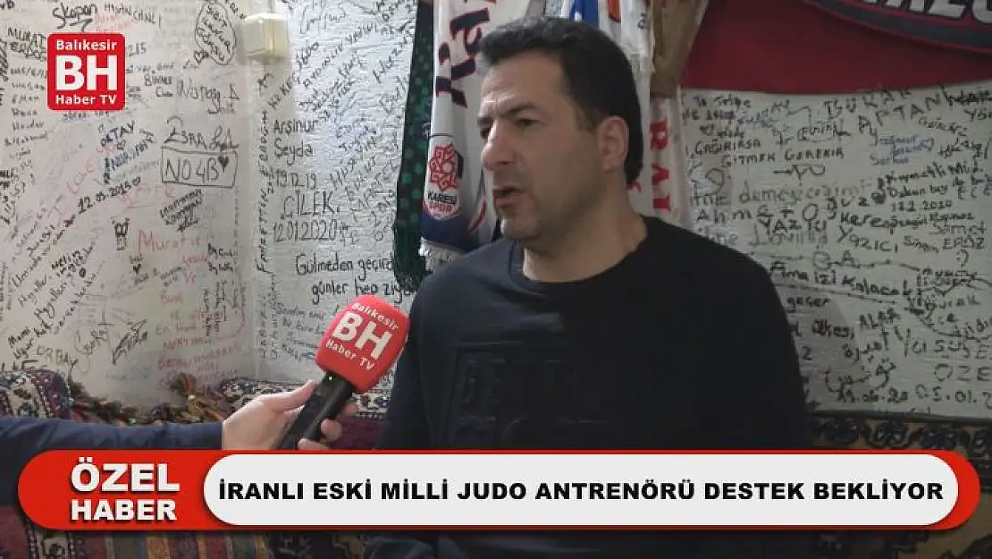 İranlı Eski Milli Judo Antrenörü Destek Bekliyor