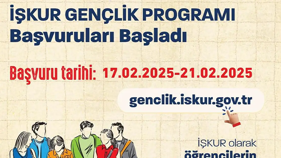 İŞKUR GENÇLİK PROGRAMI BAŞVURULARI BAŞLADI