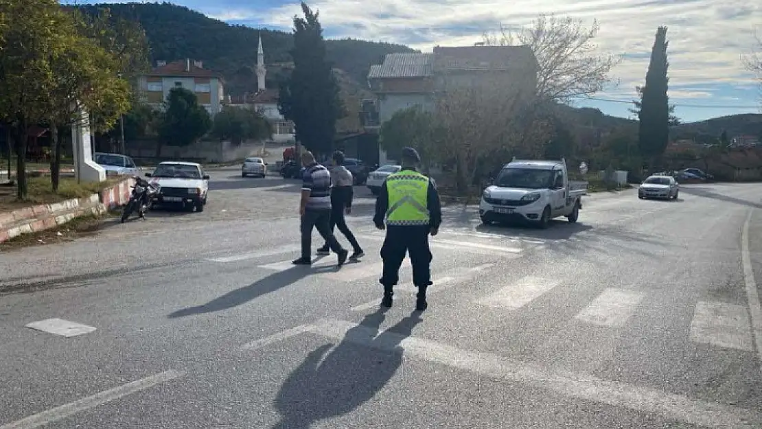 Jandarma Trafikten 'Önce Yaya' Mesaisi