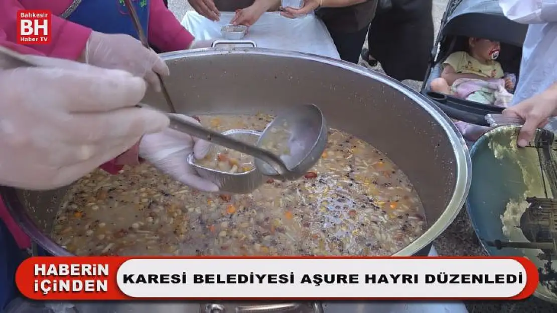 Karesi Belediyesi Aşure Hayrı Düzenledi
