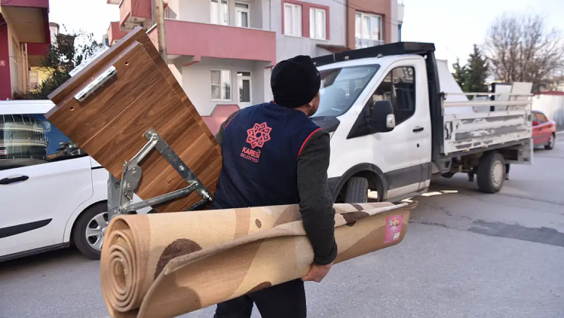 Karesi Belediyesi'nden Ev Eşyası Toplama Kampanyası