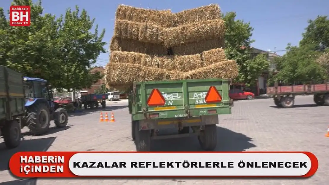 Kazalar Reflektörlerle Önlenecek
