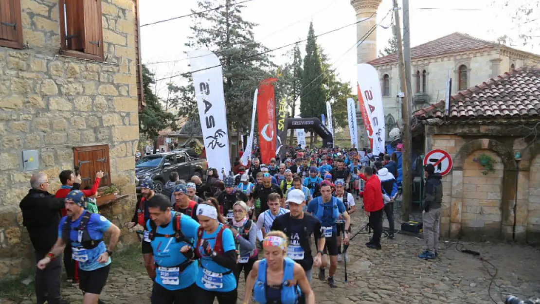 Kazdağları'nda 6. İda Ultra Maratonu Gerçekleştirildi