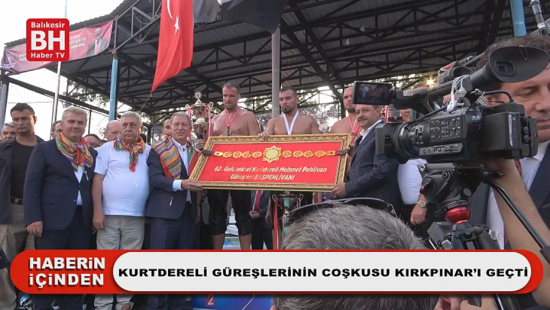 Kurtdereli Güreşlerinin Coşkusu Kırkpınar'ı Geçti