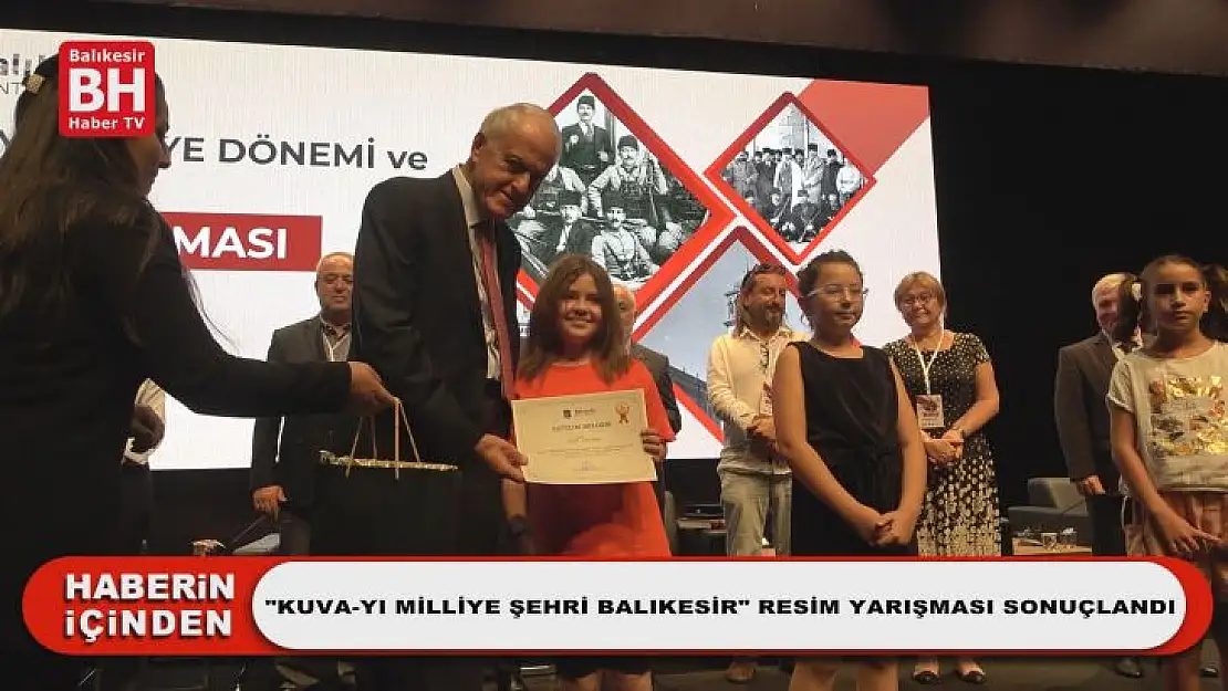 'Kuva-Yı Milliye Şehri Balıkesir' Resim Yarışması Sonuçlandı