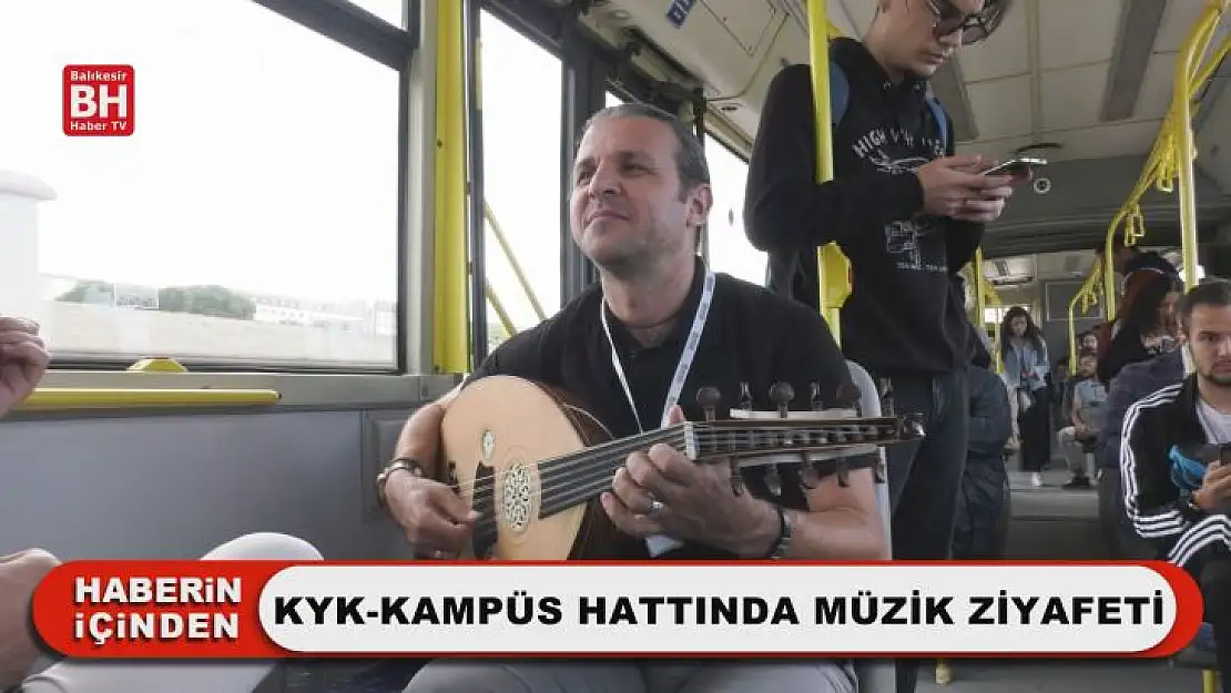 KYK-Kampüs Hattında Müzik Ziyafeti