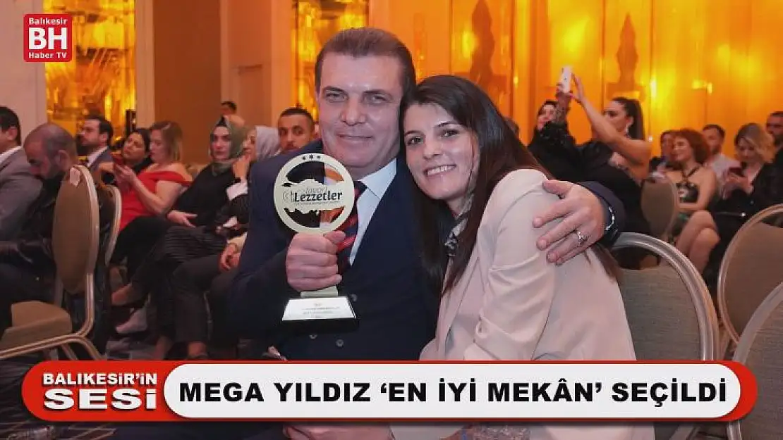 Mega Yıldız 'En İyi Mekân' Seçildi