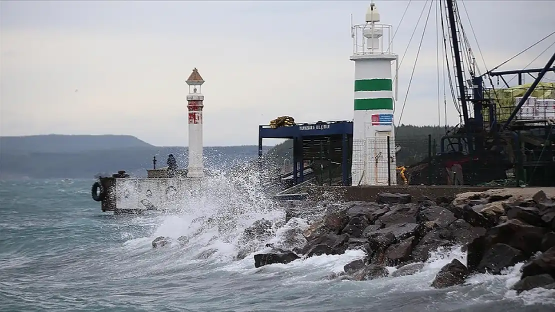 Meteorolojiden Marmara için kuvvetli rüzgâr, fırtına ve yağış uyarısı