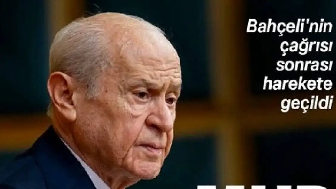 MHP Bahçeli'nin çağrısını anlatmak için sahaya iniyor