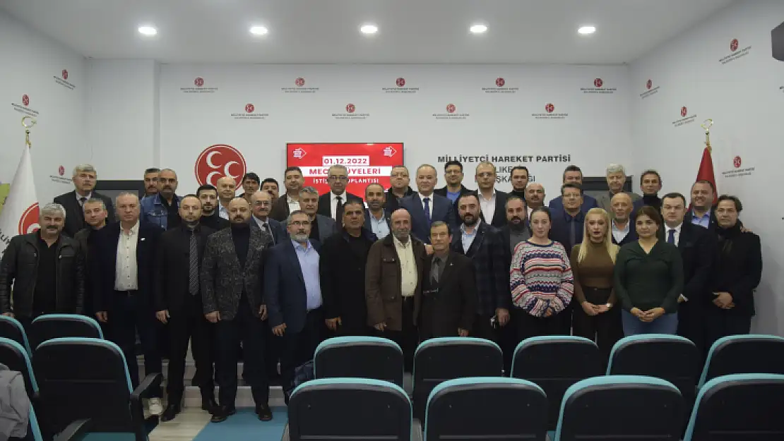 MHP Balıkesir İl Meclis Üyeleri ile İstişare Toplantısı Yaptı    