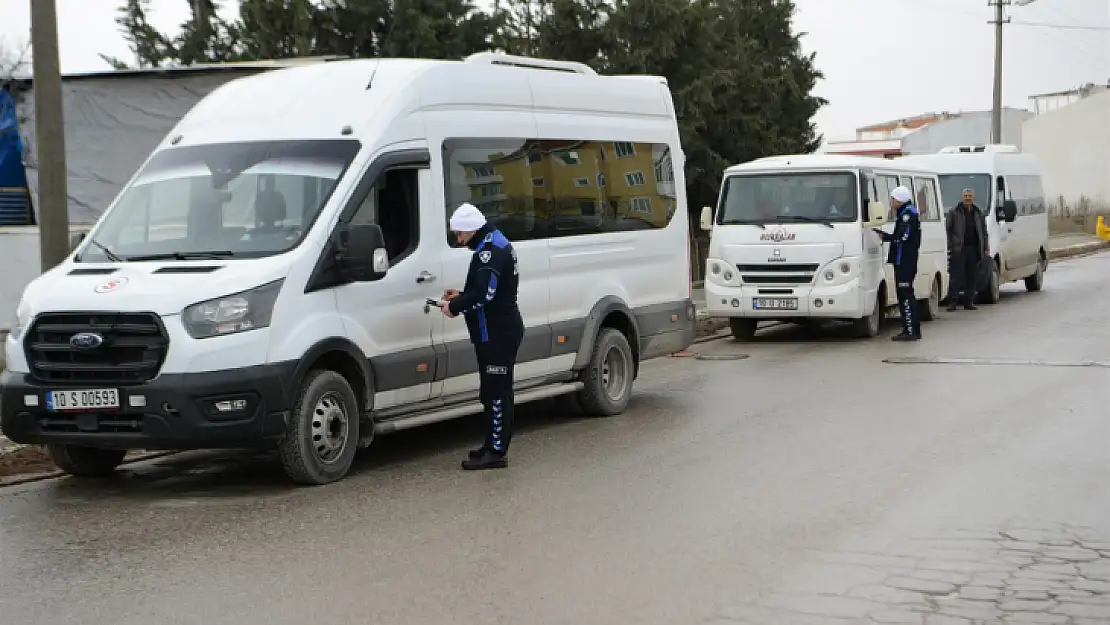 Okul Servislerine Sıkı Denetim