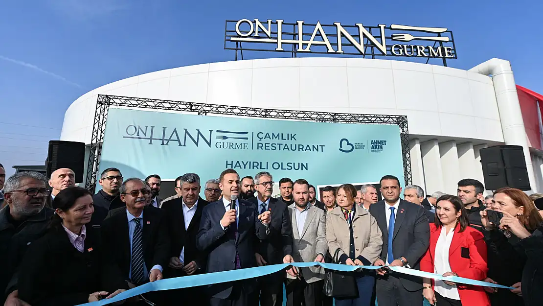  'Onhann Gurme Çamlık Restaurant' hizmete açıldı