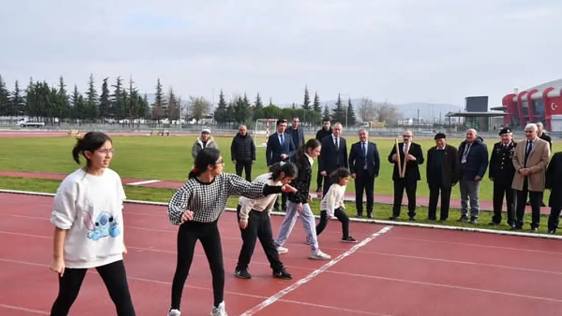 Özel Sporcular Atletizm Yarışı yapıldı.