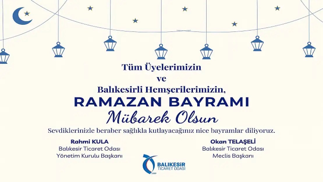 Ramazan Bayramı Mübarek olsun