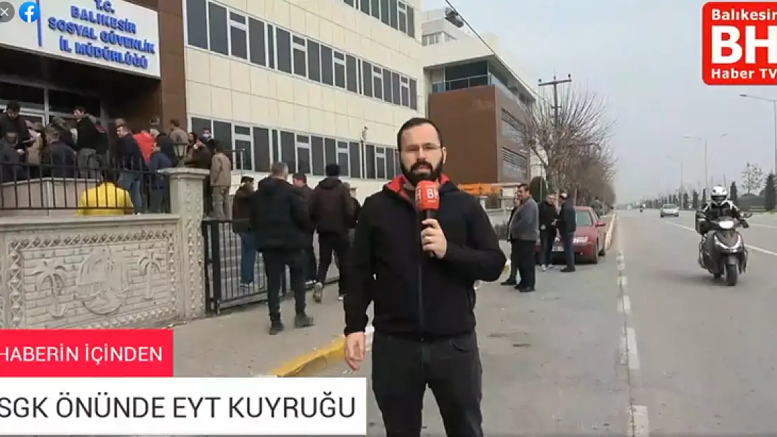 Sgk Önünde Eyt Kuyruğu