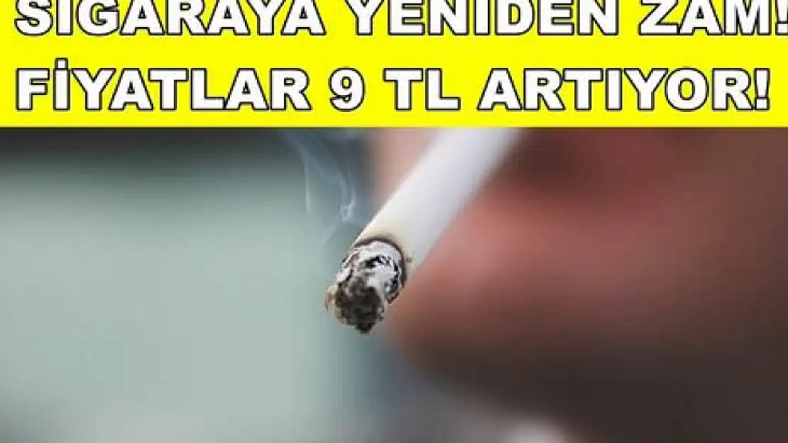 Sigaralara 9 TL Daha Zam Takviyesi!