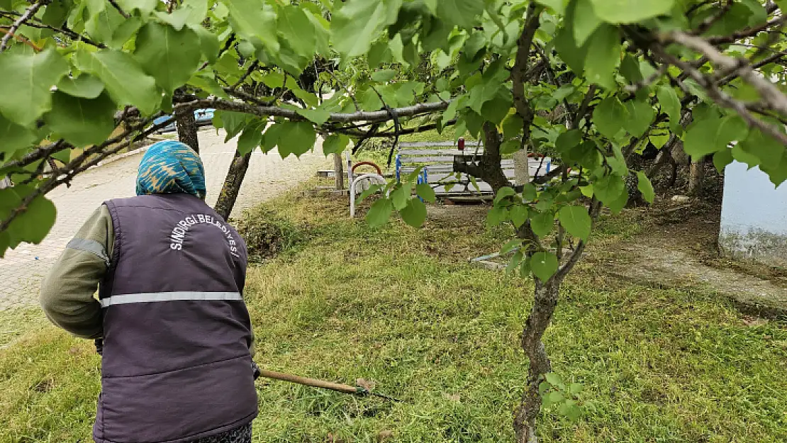 Sındırgı'da Park, Bahçe ve Mesire Alanlarında Bahar Temizliği