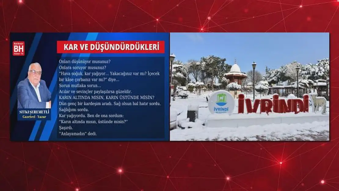 Sıtkı Şeremetli - Köşe Yazısı