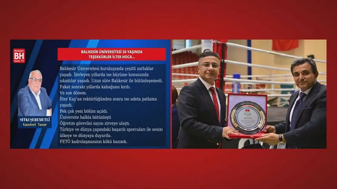 Sıtkı Şeremetli – Köşe Yazısı