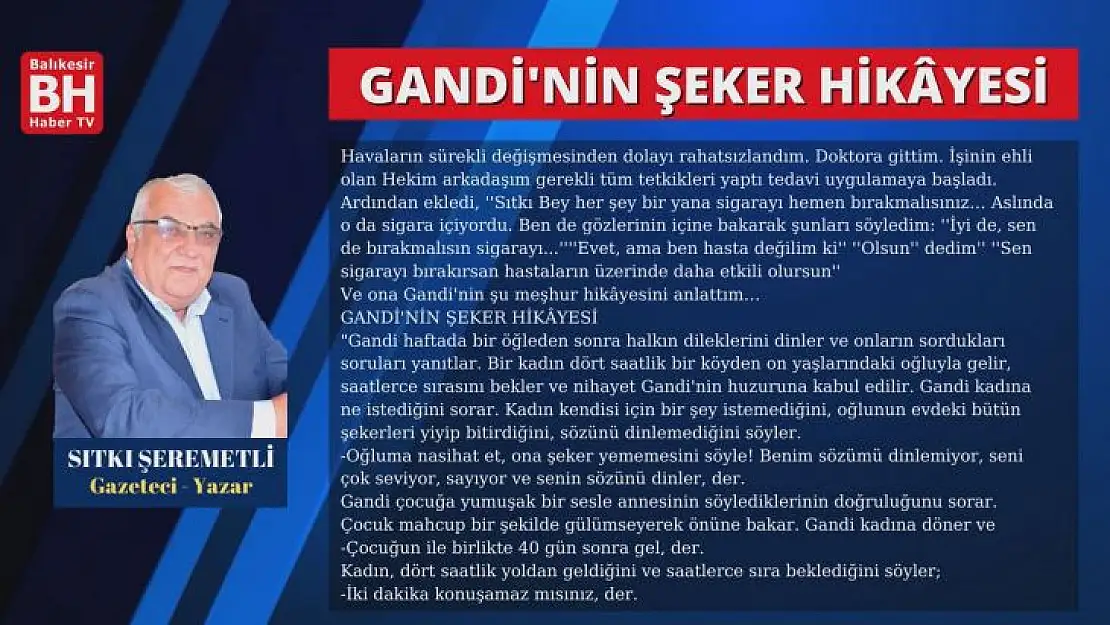 Sıtkı Şeremetli – Köşe Yazısı