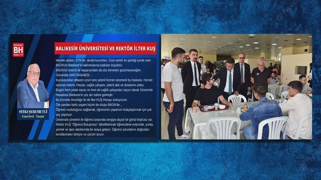 Sıtkı Şeremetli – Köşe Yazısı