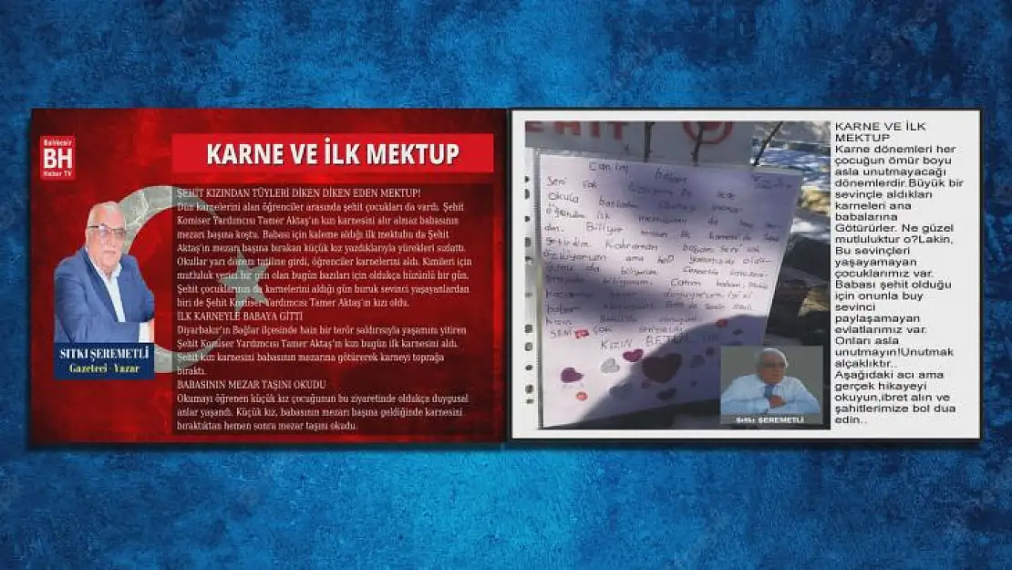 Sıtkı Şeremetli – Köşe Yazısı