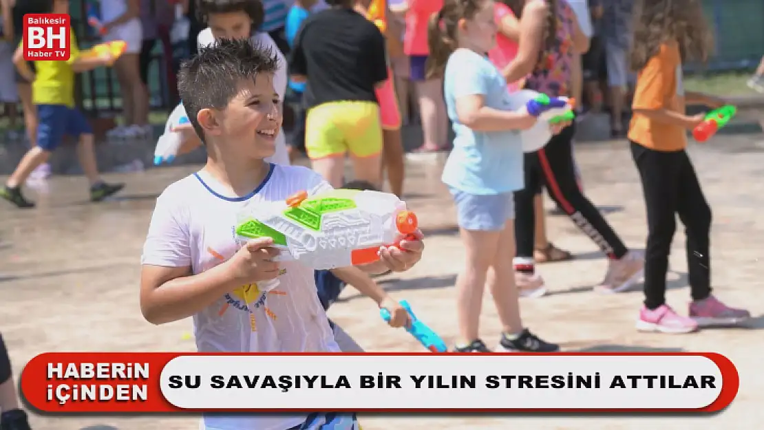 Su Savaşıyla Bir Yılın Stresini Attılar