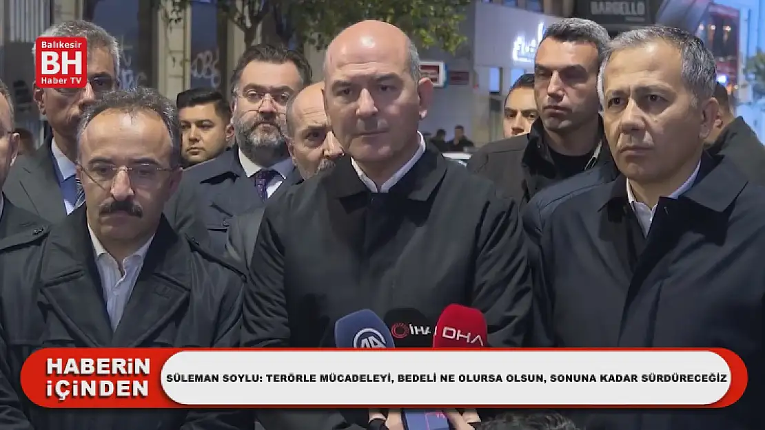 Süleman Soylu: Terörle Mücadeleyi, Bedeli Ne Olursa Olsun, Sonuna Kadar Sürdüreceğiz