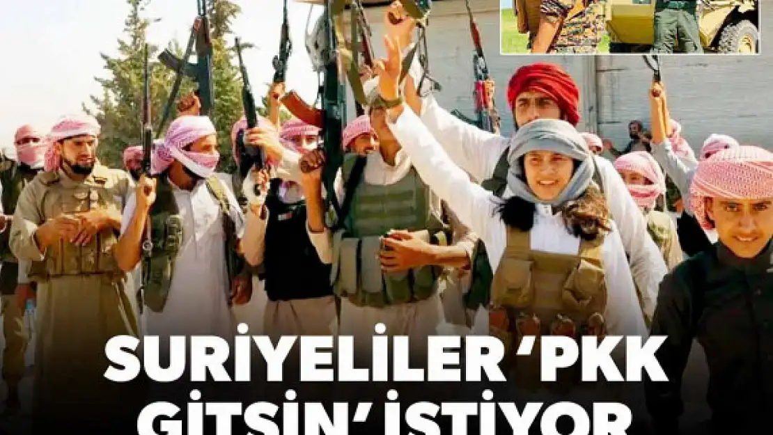 Suriyeliler 'PKK gitsin' istiyor