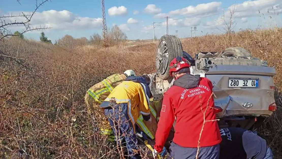 Susurluk'ta Trafik Kazası: 3 Yaralı