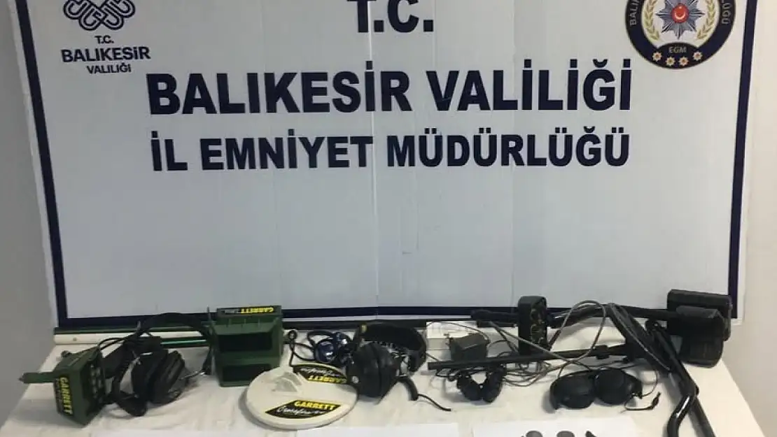 Tarihi eser kaçakçılığı şüphelisi 2 kişi yakalandı