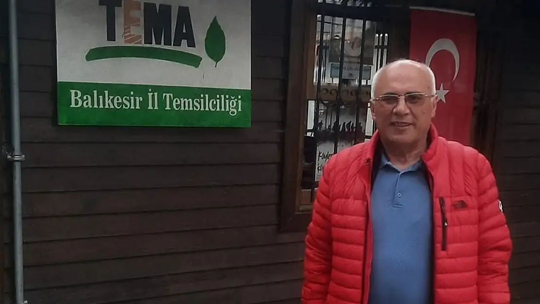 TEMA Vakfı Balıkesir İl Temsilcisi Metin Kuter Görevini Bırakıyor