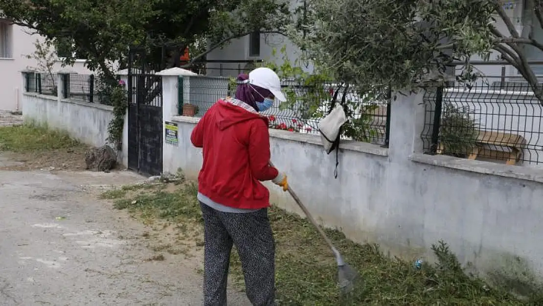 Tırpan Ve Temizlik Çalışmaları Sürüyor