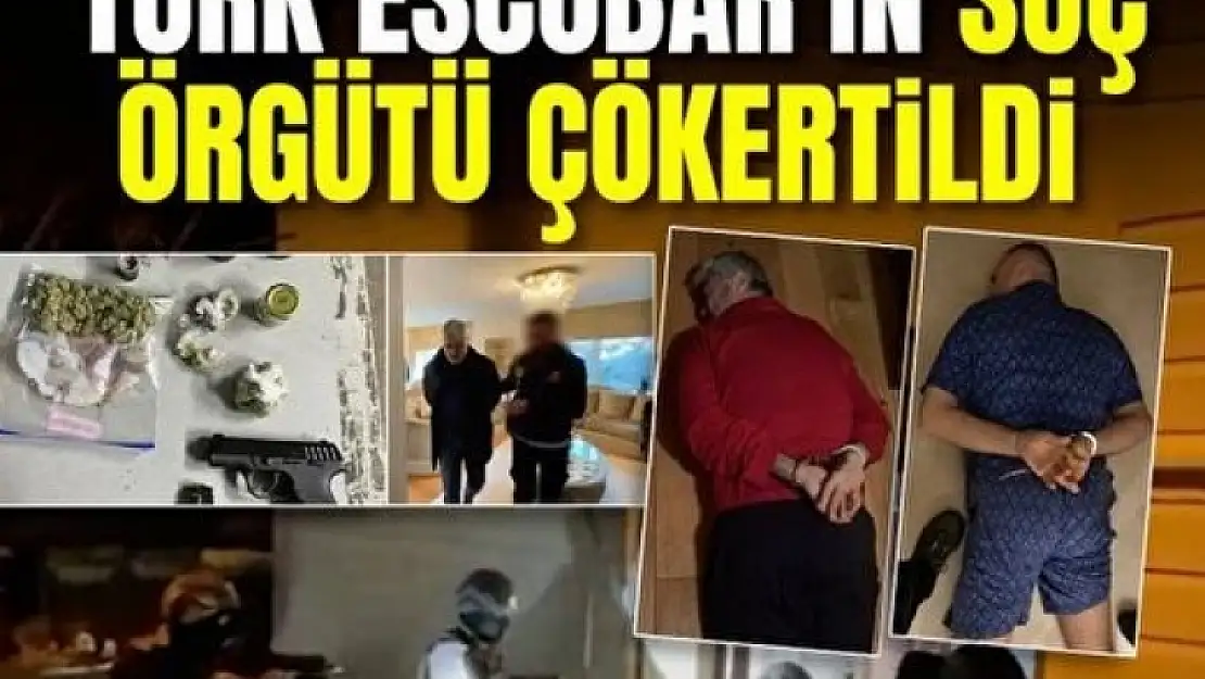 ''Türk Escobar'' Urfi Çetinkaya'nın Suç Örgütüne Operasyon