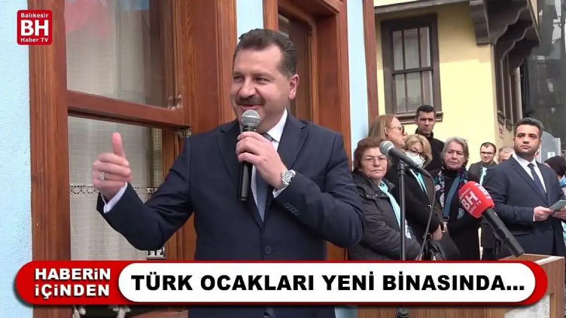 Türk Ocakları Yeni Binasında
